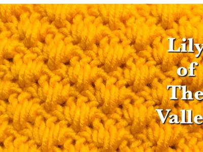 Lily of The Valley Crochet Stitch in the round for crochet hats by Crochet for Baby #151