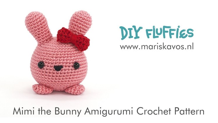 Mimi the bunny Amigurumi crochet Tutorial English