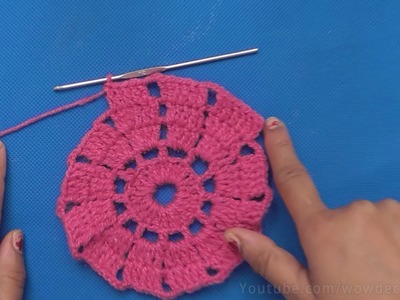 New !! Beautiful Crochet Pattern at Home | Woolen Crafts | DIY Table Mat | Thalpos