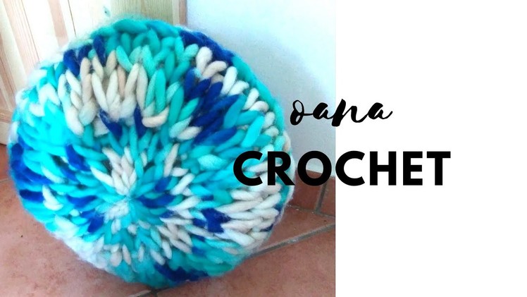 Pillow crochet in 1 hour by Oana