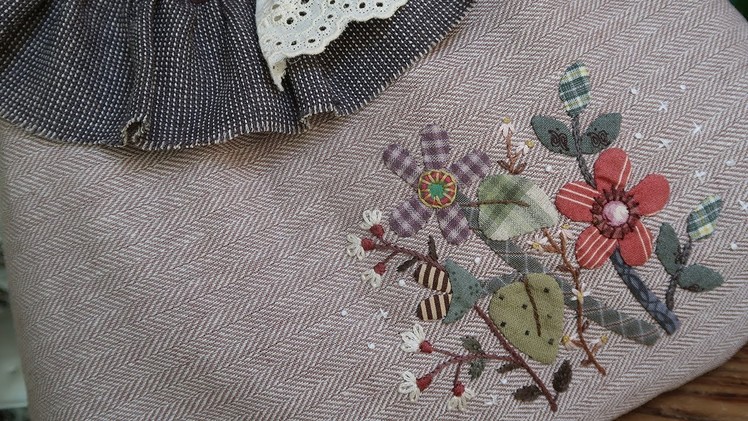 퀼트 린넨가방 만들기 │ How To Make a Quilt Linen Bag │ DIY Craft Tutorial