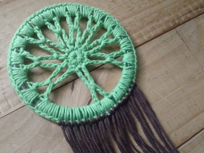 #Treeoflife #Crochet  - Diy : #Dreamcatcher. #Mandala crochet Step by Step #TreeoflifeCrochet