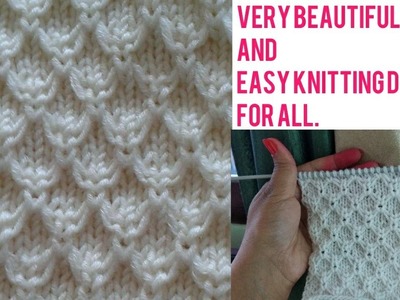 Beautiful and easy knitting design.ladies and gent sweater design in Hindi English subtitles 2018.