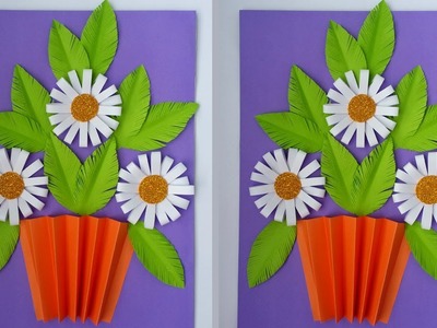 DIY: Wall Decoration Idea!!! How to Make Paper wall Hanging for Room Decoration!!!