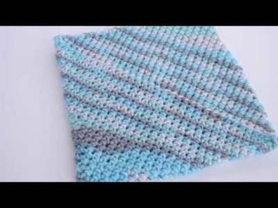 How to Crocheted a Hotpad - a Super Easy pattern!