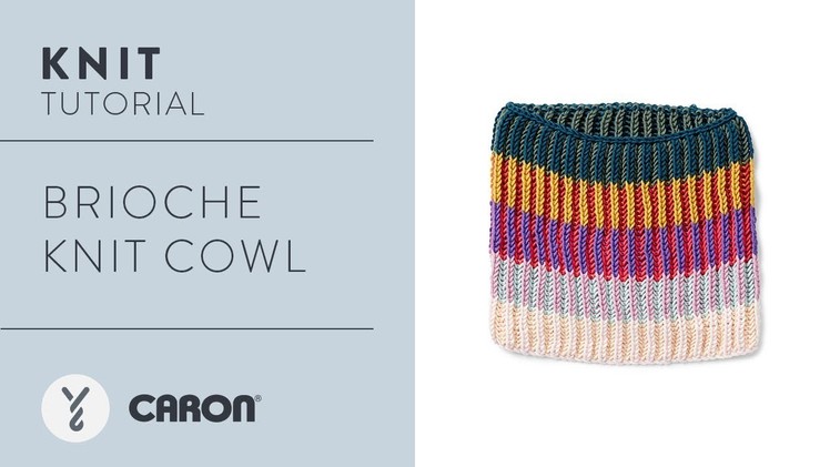 How to Knit the Brioche Knit Cowl