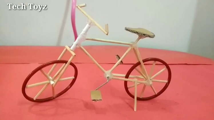How to Make A Cycle with bamboo sticks at Home | BAMBOO STICKS USES | Tech Toyz Videos