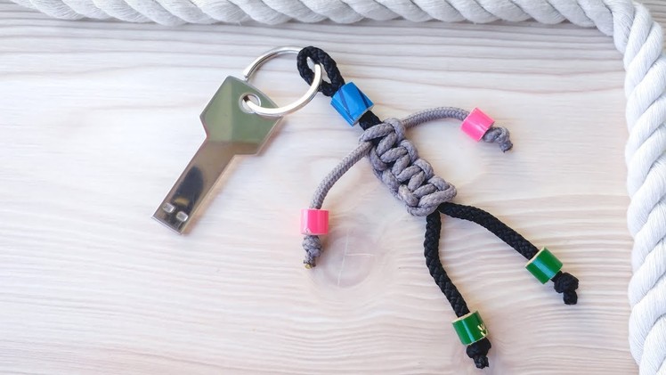 How to make a Paracord Buddy Keychain