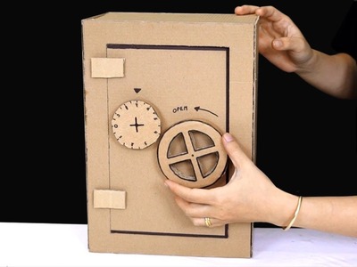 How to make a safe box from cardboard