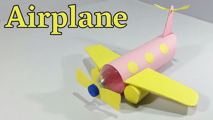 How To Make Aeroplane From Plastic Bottle | Best Out Of Waste | Plastic Bottle Reuse Idea