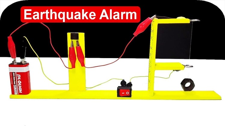 How To Make an Earthquake Alarm At Home Easily
