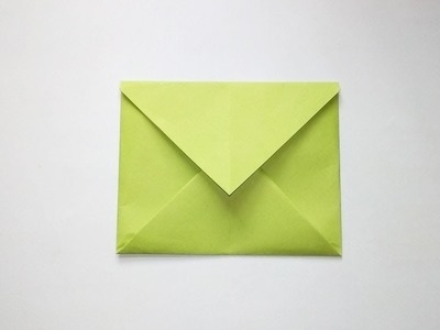 How To Make an Origami Envelope Easy - Paper Envelopes Without Glue Or Tape
