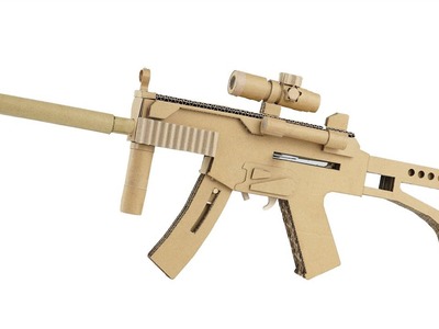 How To Make Cardboard Gun | Amazing MP5 That Shoots