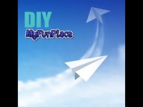 How To Make Easy - Fast - Fly Far Paper Airplanes