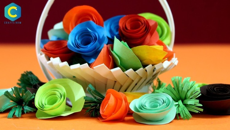 How to make Flower Vase | Flower Vase Making With Paper Cup #Flowervase #Origami #crafts