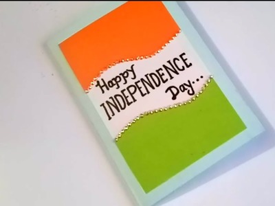 How to make Greeting card idea for Independence Day || Republic day