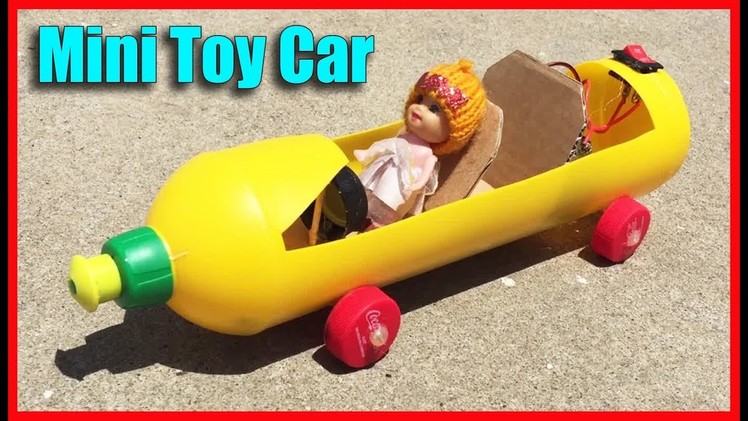 How to Make Mini Car Toy For Kids DIY at Home - Life Hacks