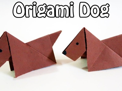 How to make Origami Dog | Easy Origami Dog Tutorial (2018)