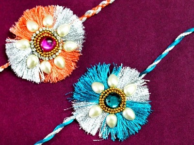 How to Make Rakhi at Home | Rakhi Making with Silk Thread | #Rakhi | #Rakshabandhan #Rakhicraft