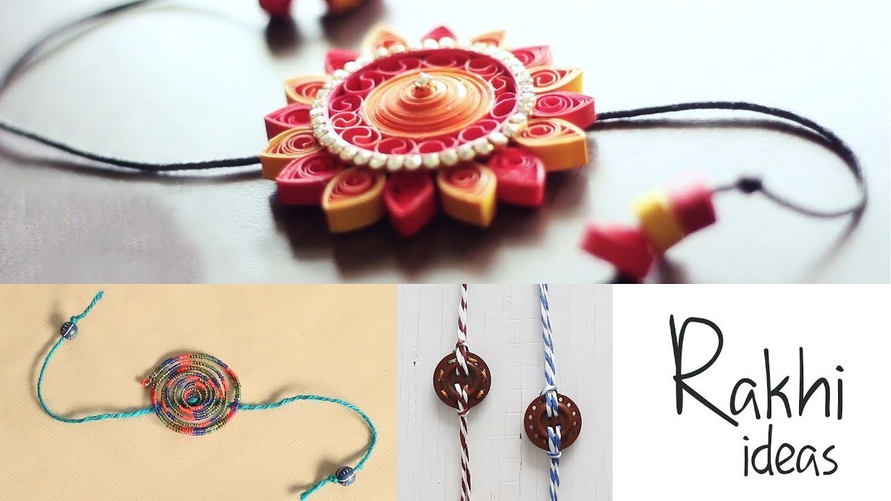 How To Make Rakhi Rakhi Making Handmade Rakhi Tutorial