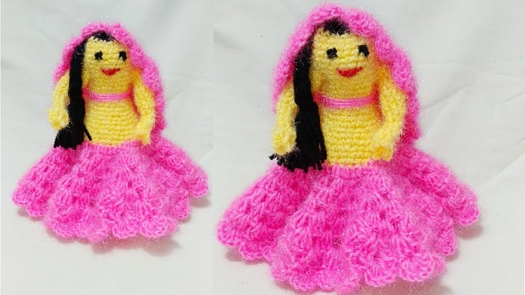 HOW TO MAKE WOOL DOLL STEP BY STEP AT HOME.DIY WOOL DOLL IDEA.