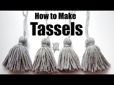 How to Make Yarn Tassels | Yay For Yarn