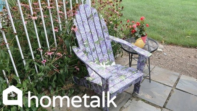 How To Makeover An Adirondack Chair | Hometalk