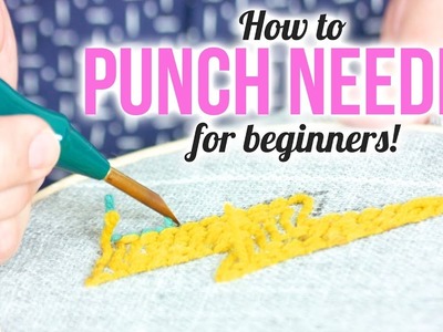 How to Punch Needle & 3 Beginner DIY Projects - HGTV Handmade