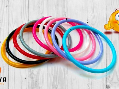 How to reuse old bangles at home | best out of waste idea | amazing craft idea | #diy | #135