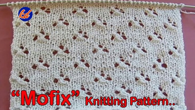 "MOFIX". Knitting pattern Design 2018