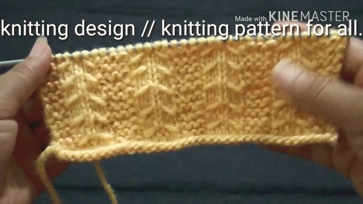 New Knitting Design. latest  knitting pattern in Hindi for all(English subtitles).