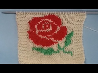 New knitting design.patterns of ROSE|| in hindi ||47||