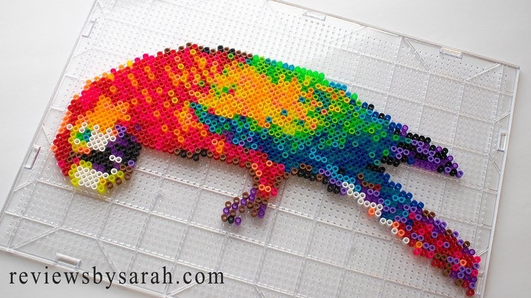 Perler Beads for Beginners - How to Create Bead Designs and Iron Them to Melt and Fuse