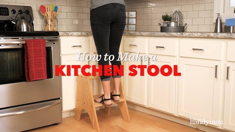 Saturday Morning Workshop | How to Build a Kitchen Stool
