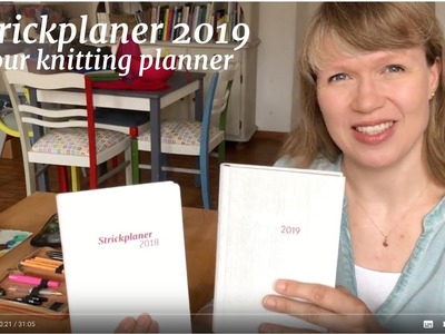 Strickplaner 2019 Walk-Through :: weekview :: Knitting Planner