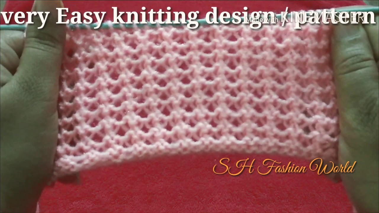 Very easy Knitting design  for ladies cardigan, jacket ,blouse in Hindi( English subtitles)