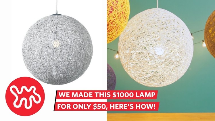 We Made This $1000 Lamp For $50, Here's How
