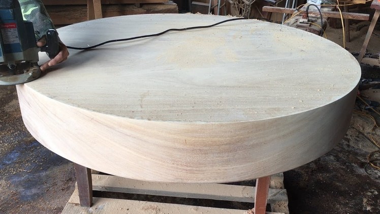 Woodworking Projects For The Dining Table Extremely Large | How To Make A Round Table Top