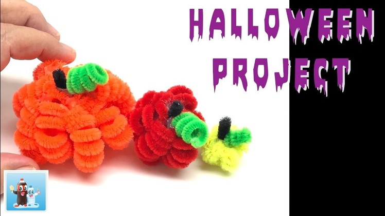 Art and Crafts Ideas for Halloween How to Make Mini Pumpkins