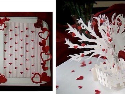 DIY How to make 3D popup tree. 
3D popup greeting card with LED: tutorial part 2. 