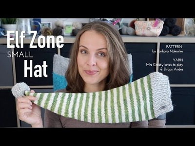 Elf Zone Hat SMALL by Barbara Nalewko ❤︎ finished object ❤︎ knitting ILove