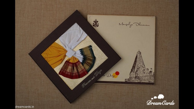 How a Indian Handmade Wedding Invitation made.