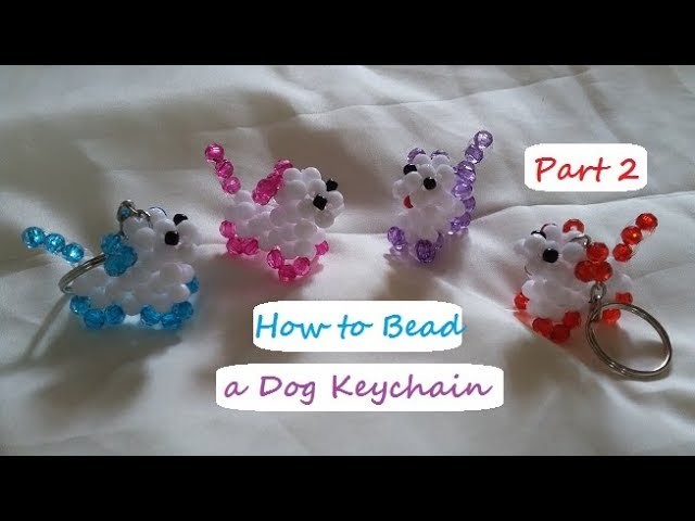How to Bead a Dog Keychain Part 2