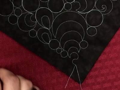 How to Bury Threads in a Quilt