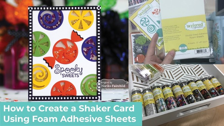 How to Create a Shaker Card with Foam Sheets (Two Ways)