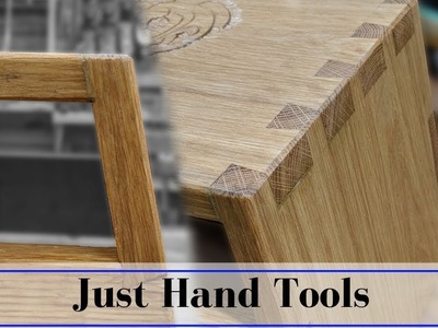 How to Cut a Splayed or Angled Dovetail With Hand Tools