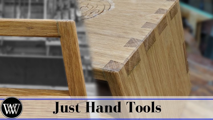 How to Cut a Splayed or Angled Dovetail With Hand Tools