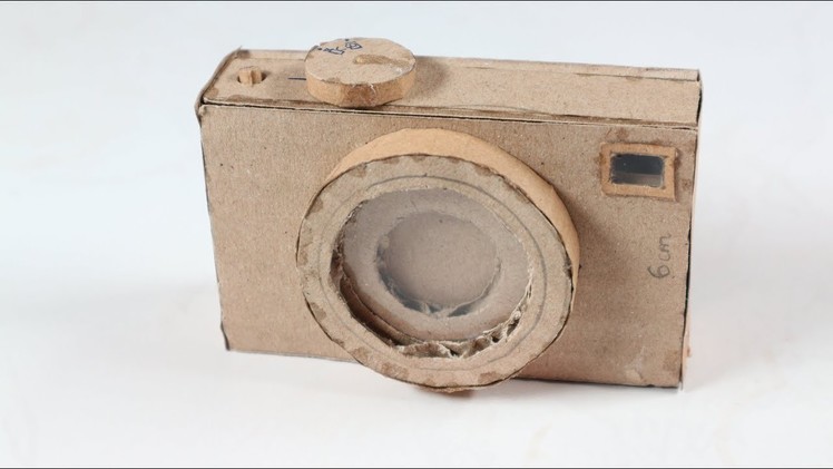 How To Make A Camera From Cardboard - DIY Camera
