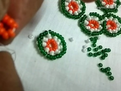 How to make a Necklace | Motiwork | Gujarat tradition |