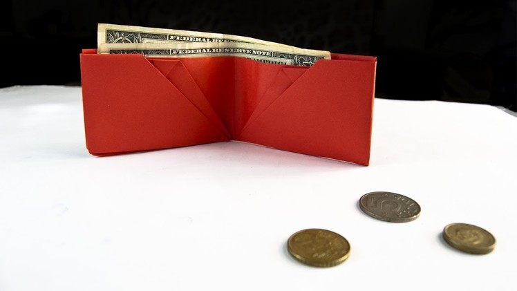 How To Make a Simple Wallet - Origami Wallet